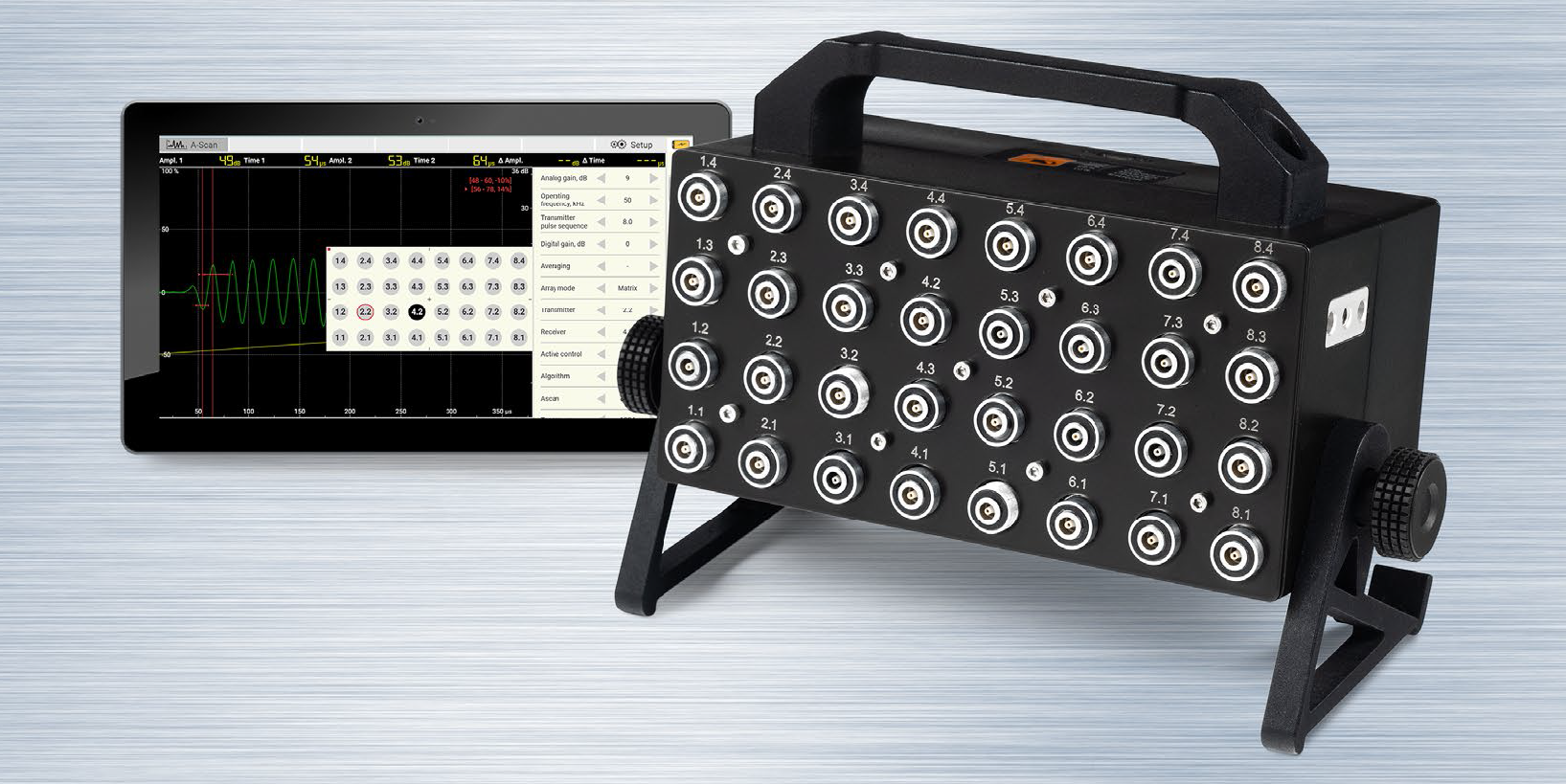 A1052 MultiSONIC 多通道超聲脈沖數(shù)據(jù)采集單元