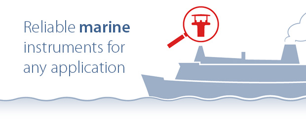 Reliable marine instruments for any application